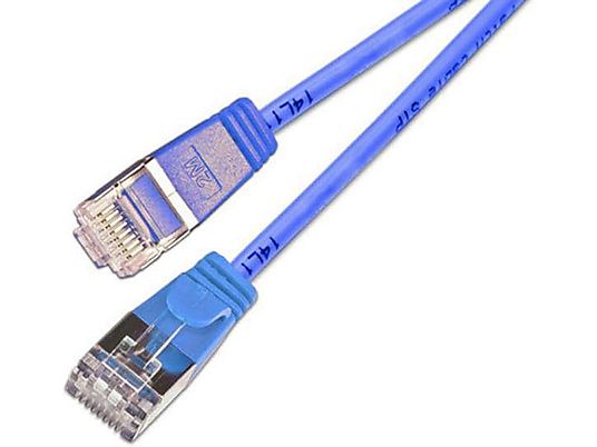 SLIM PKW-LIGHT-STP-K6 5.0 BL - câble réseau, 5 m, Bleu
