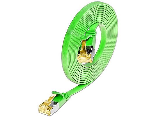 SLIM PKW-STP-SLIM-K6A 3.0 GN - Câble patch mince, 3 m, Multicolore