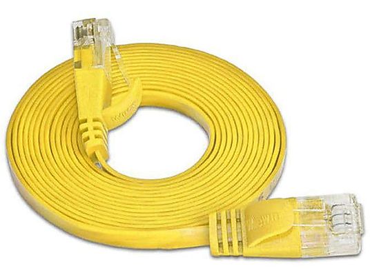 SLIM PKW-SLIM-KAT6 1.5 GE - câble réseau, 1.5 m, Rouge