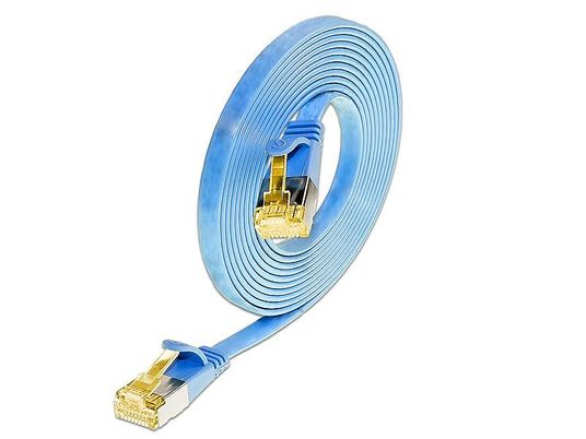 SLIM PKW-STP-SLIM-K6A 5.0 BL - Câble patch mince, 5 m, Bleu