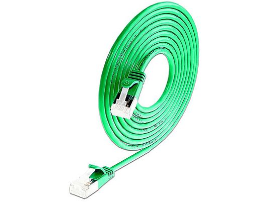 SLIM PKW-LIGHT-STP-K6A 1.0 GN - Câble patch mince, 1 m, vert