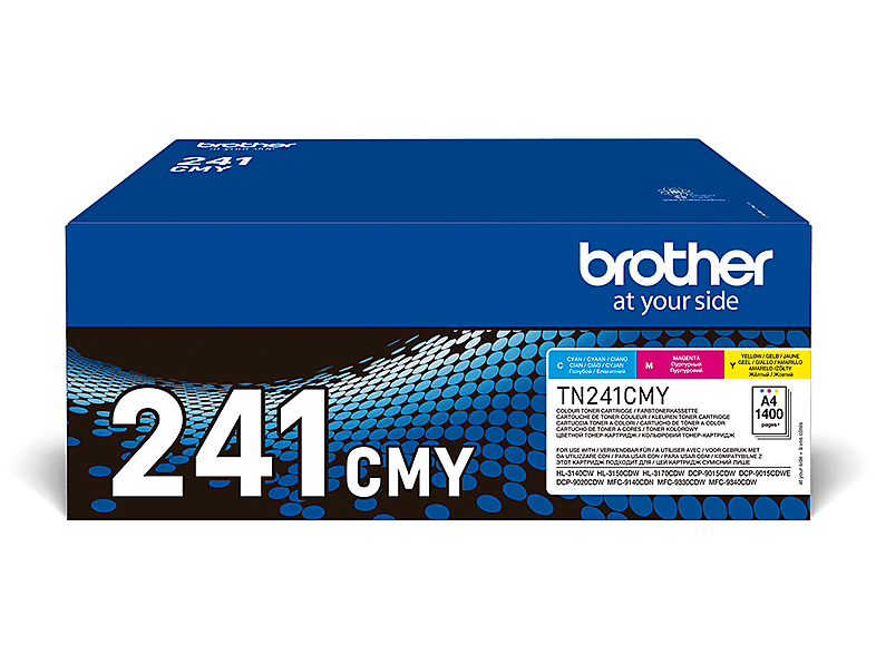 BROTHER TN-241CMY - (STOPRULES-3-colors)