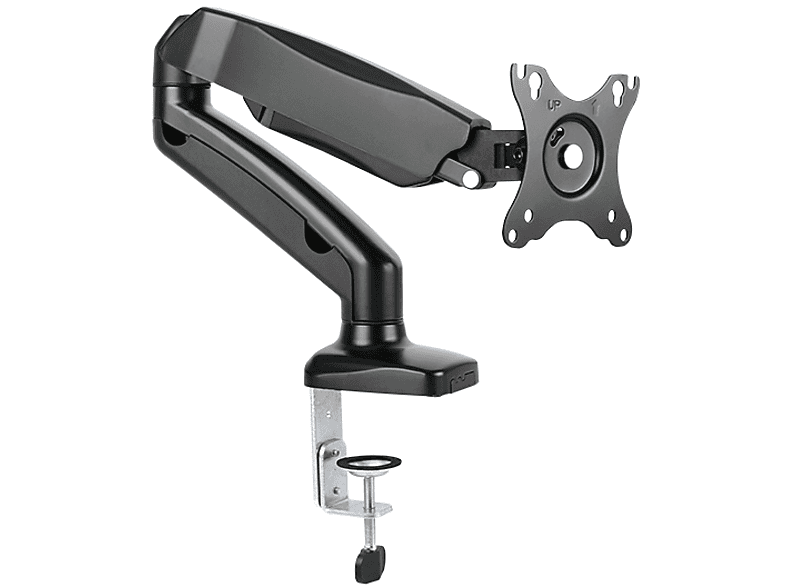 ICY BOX IB-MS303-T Monitor-Tischhalterung 1 Display(s) 25,4 cm (10 ) - 68,6 cm (27 ) Schwarz Höhenv