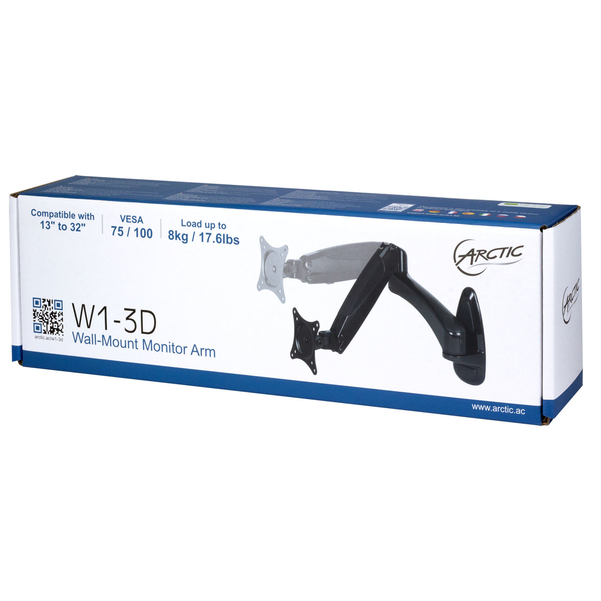 ARCTIC COOLING AEMNT00032A - Support mural (Noir)