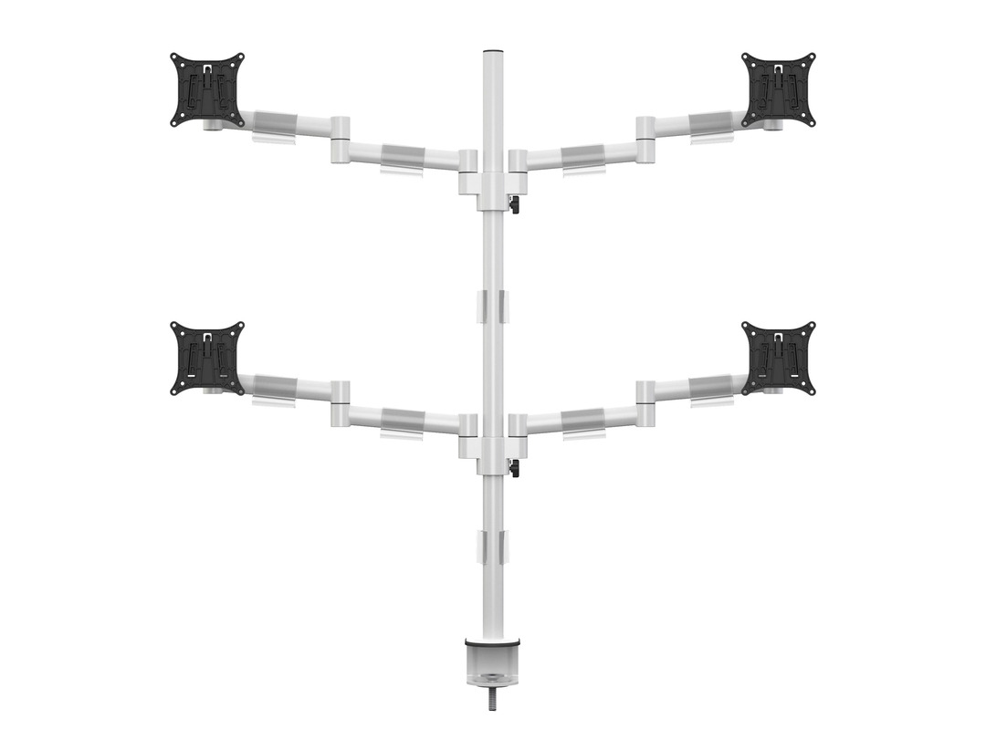 MULTIBRACKETS Officeline Quad - Support de table (Blanc)