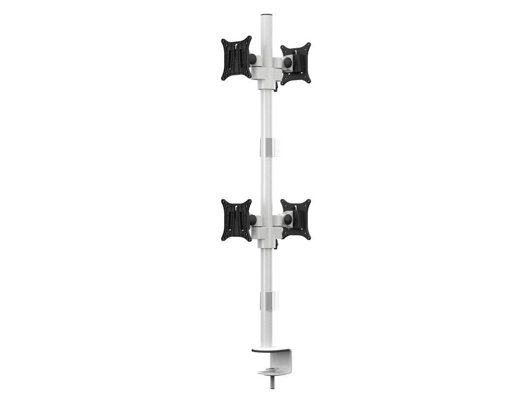 MULTIBRACKETS Officeline Quad - Support de table (Blanc)