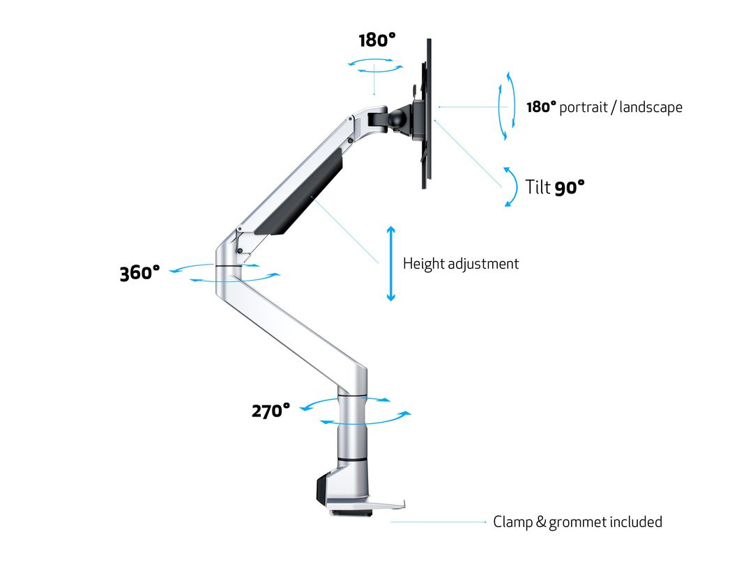 MULTIBRACKETS 7130 - Accessoires (Argent)