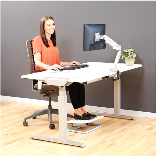 FELLOWES 9683001 - Support de table (Argent)