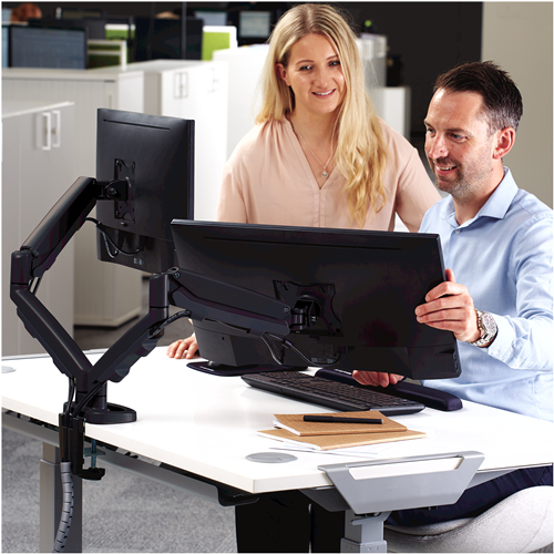 FELLOWES 9683401 - Support de table (Noir)