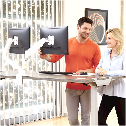 FELLOWES 9683501 - Support de table (Blanc)