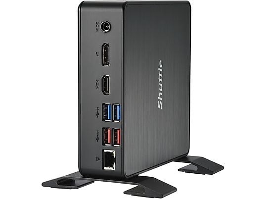 SHUTTLE NC40U3 - Barebone, Intel® Core™ i3, 0 GB SSD, 0 GB RAM, Schwarz
