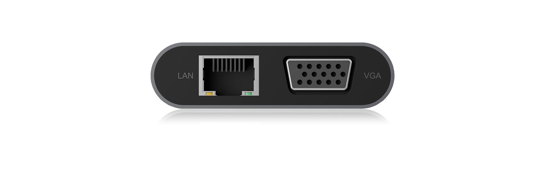 ICY BOX IB-DK4040-CPD - USB-Dockingstation (Anthrazit / Schwarz)