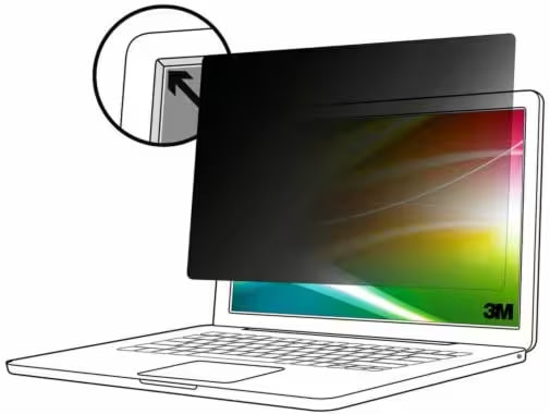3M Privacy - Bildschirmfolie (Schwarz)
