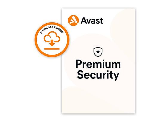 Avast Premium Security (10-Devices) - 1 Year DE - PC/MAC - 