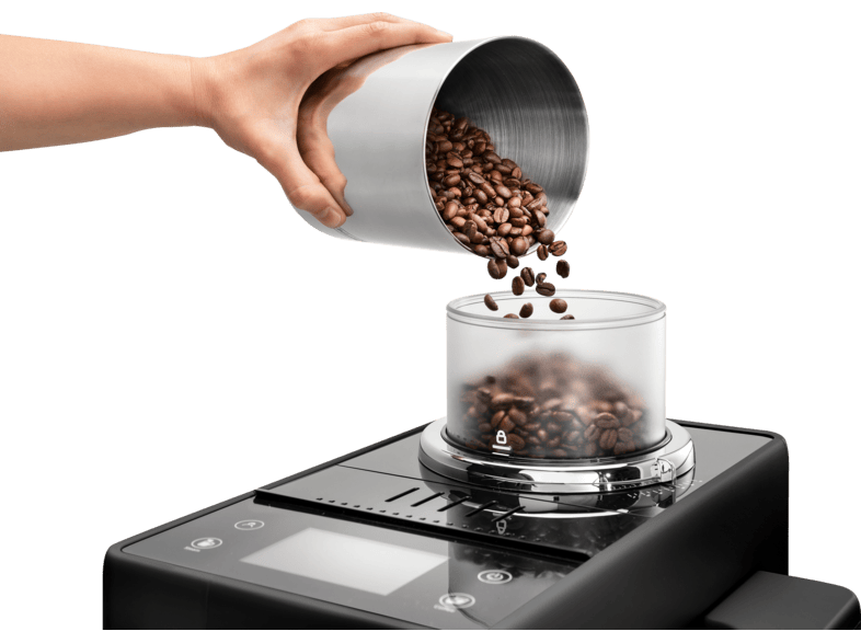 De'Longhi Exam 440.35 B RIVELIA Kaffeevollautomat (Onyx Black, Stahlmahlwerk, 19 bar) — Foto 3 von 5