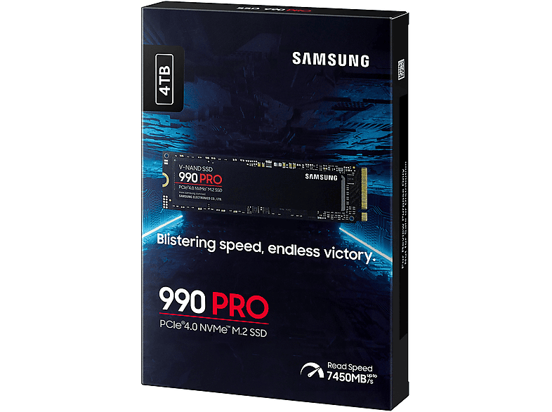 内蔵型SSD Samsung 990 PRO 4TB Disco duro SSD interno 4 TB | Samsung, MZ-V9P4T0B 990 PRO, 4TB