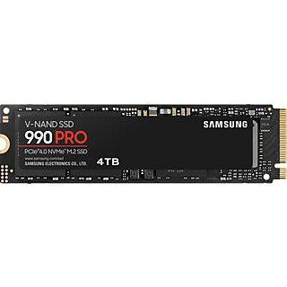 Disco duro SSD interno 4 TB - Samsung, MZ-V9P4T0B 990 PRO, 4TB,  PCI Express 4.0, Negro