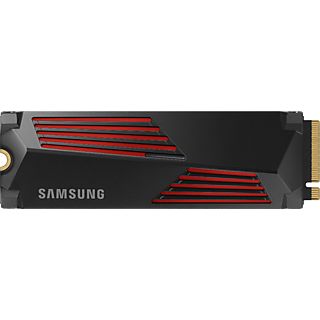 Disco duro SSD interno 4 TB - Samsung 990 PRO Heatsink, M.2, PCI Express 4.0, V-NAND, TLC, NVMe 2.0, Negro