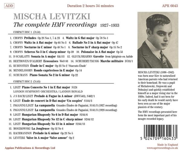 CD-Hülle mit Text. Porträt eines Mannes rechts.