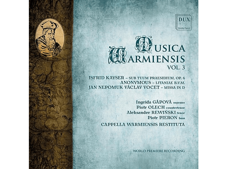 Cappella Warmiensis Restituta - Musica Warmiensis Vol. 3 - (CD)