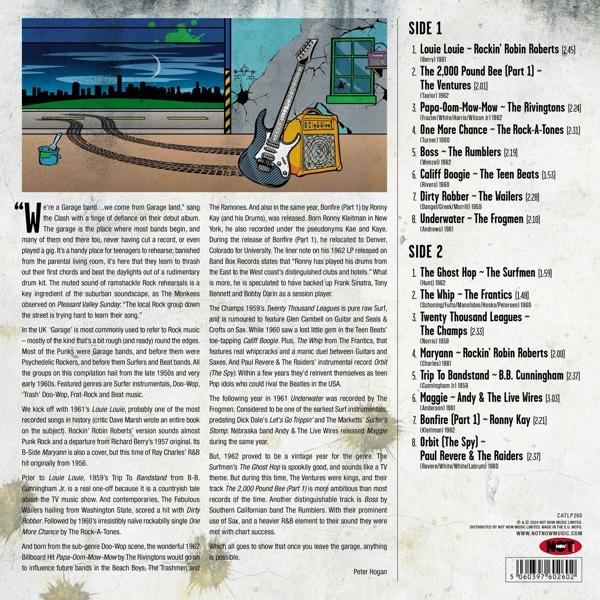 Albumcover: Schwarz-Weiß-Cover. Titel: Verschiedene Künstler. Enthält eine Titelliste mit Zeiten.