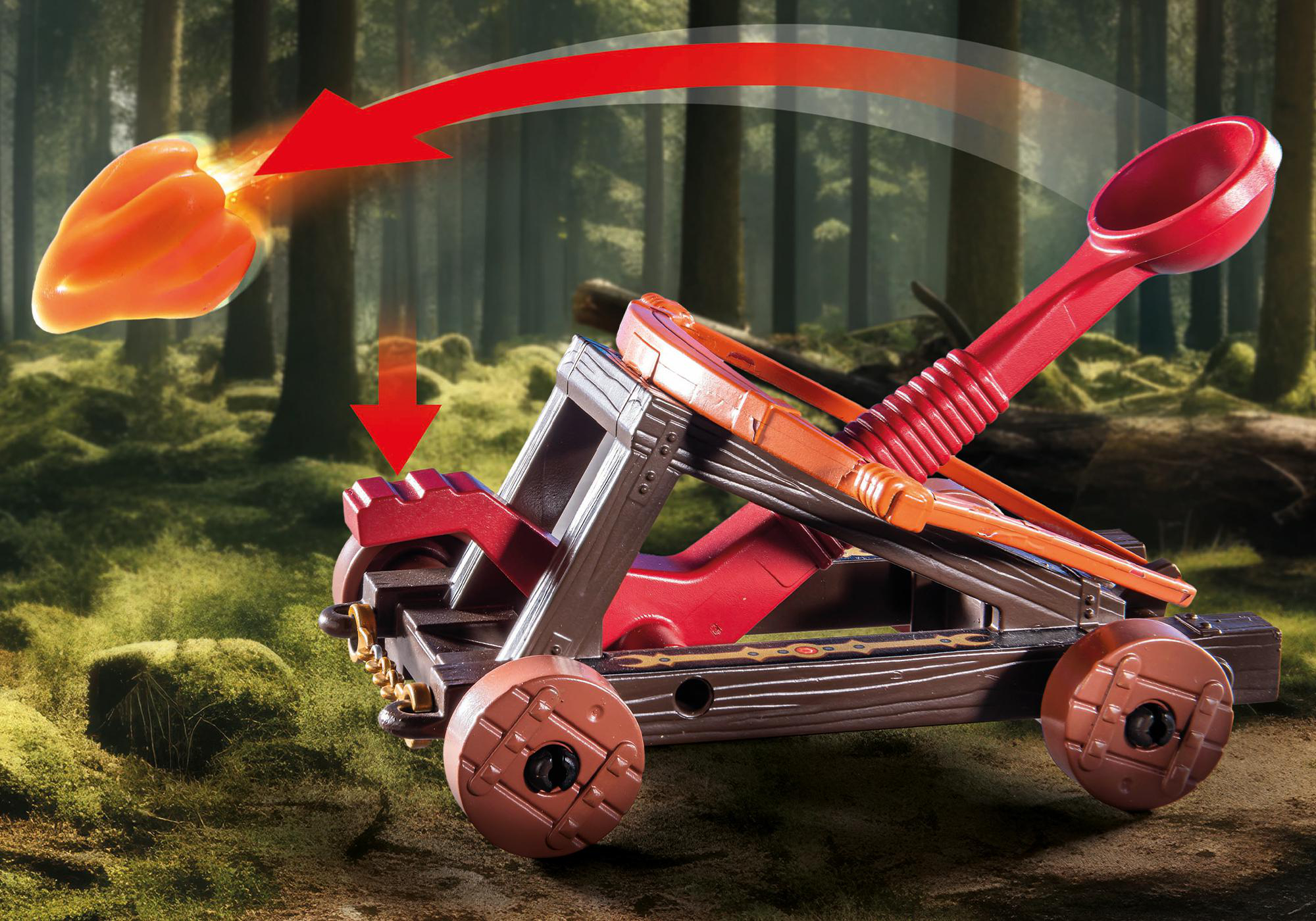 PLAYMOBIL 71485 Hinterhalt am Wegesrand Spielset, Mehrfarbig