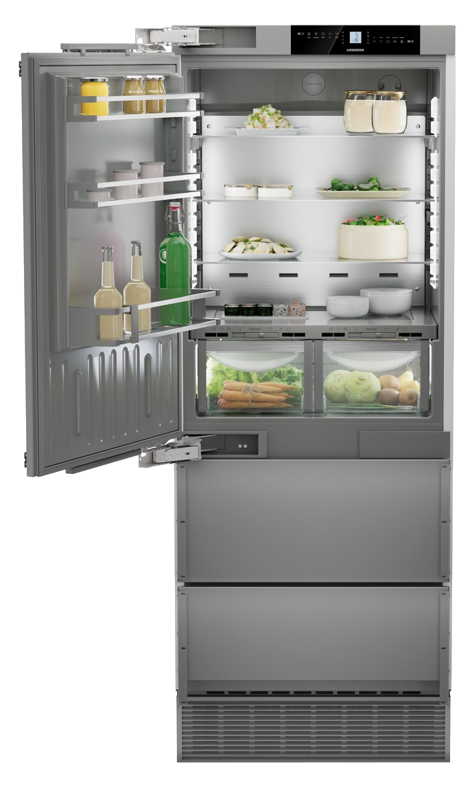 LIEBHERR ECBNe 7871 Beépíthető kombinált hűtőszekrény BioFresh-sel és NoFrost-tal