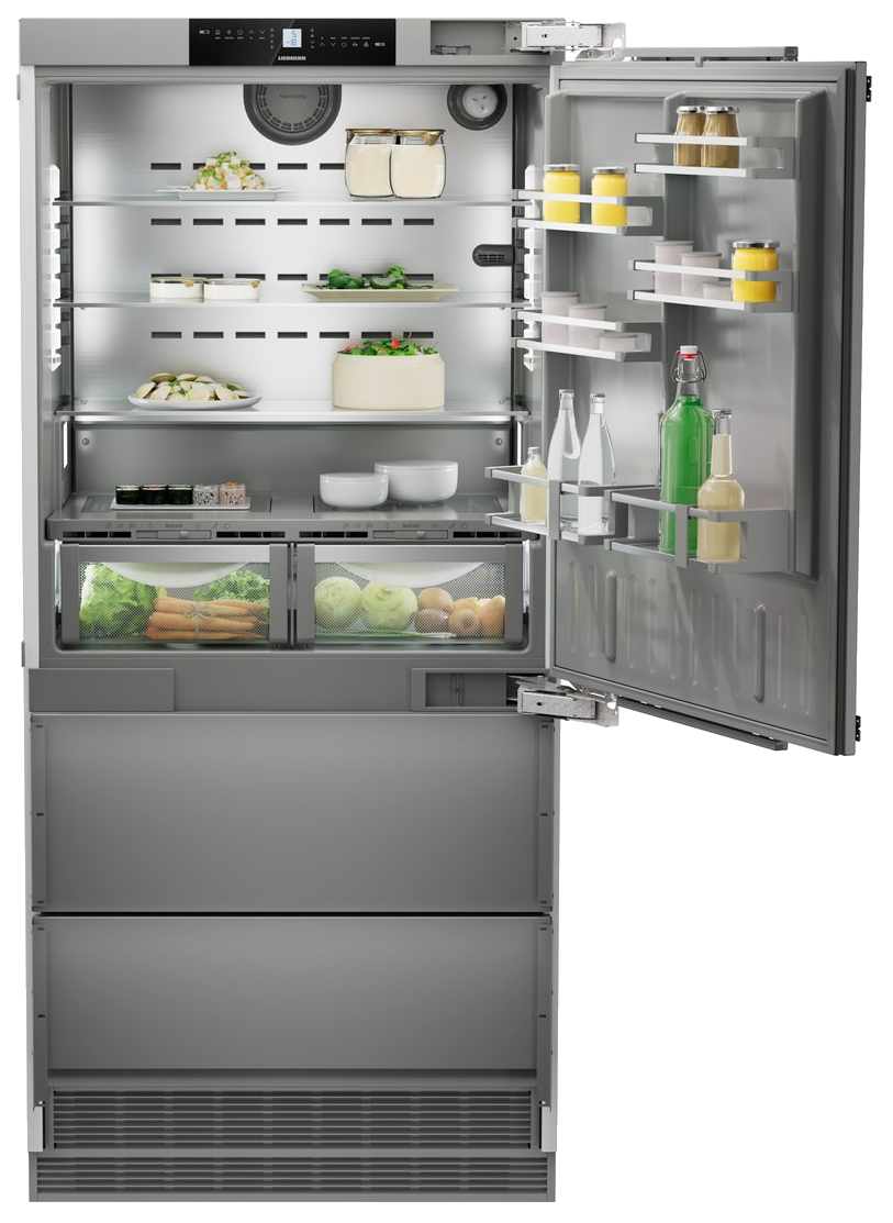 LIEBHERR ECBNe 8870 Beépíthető kombinált hűtőszekrény BioFresh-sel és NoFrost-tal