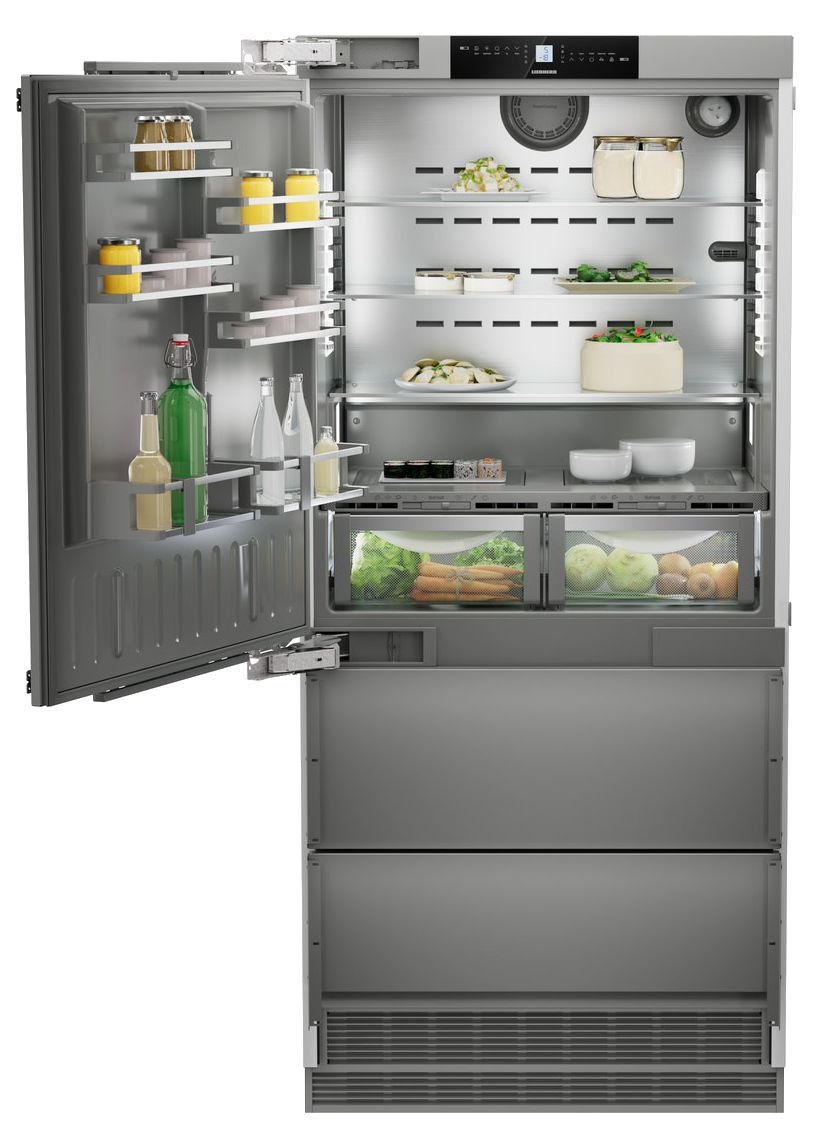 LIEBHERR ECBNe 8871 Beépíthető kombinált hűtőszekrény BioFresh-sel és NoFrost-tal