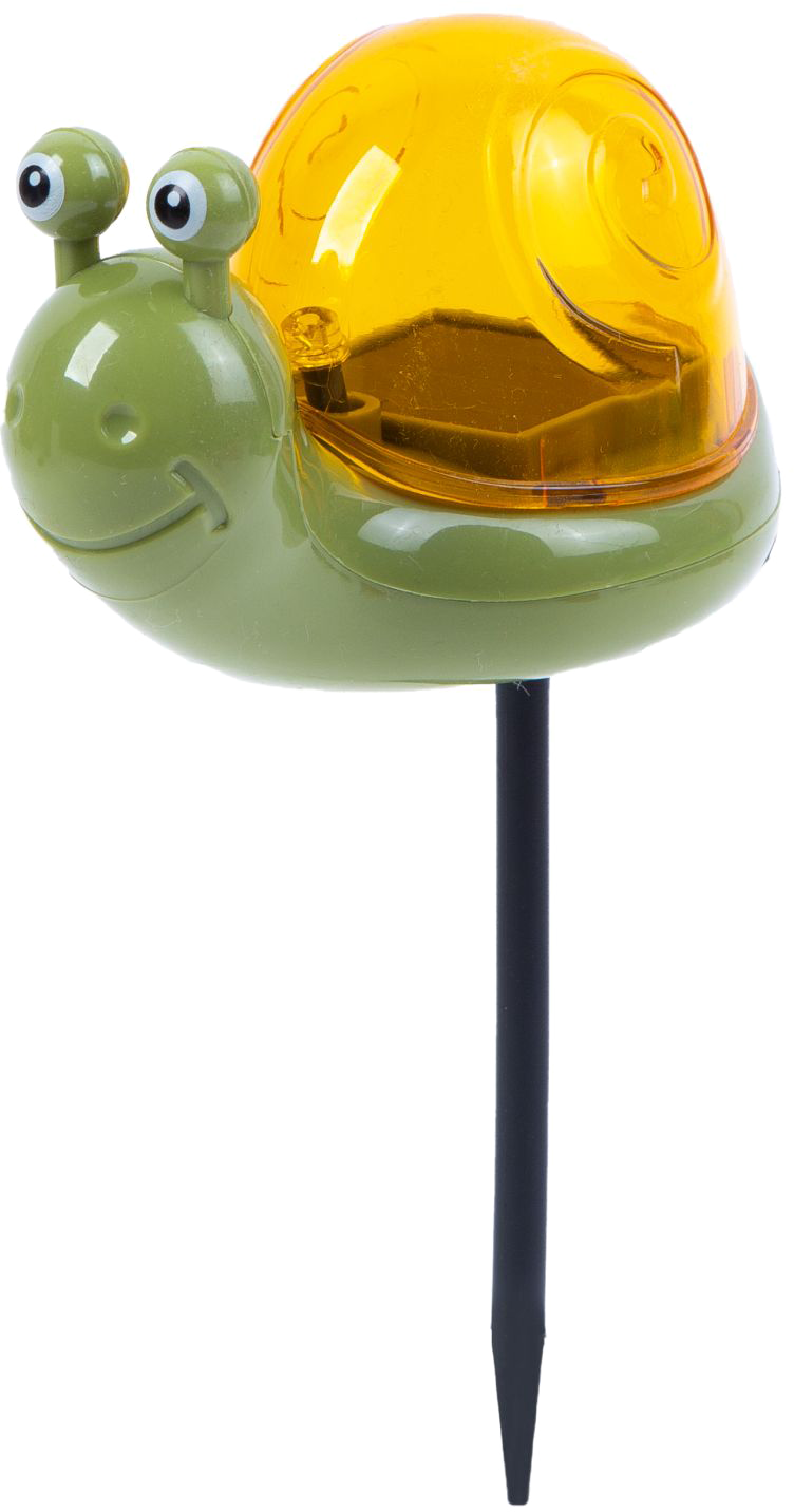 GARDEN OF EDEN Leszúrható szolár, teknős, flamingó, csiga, fehér LED, 10 x 6 15 cm (11751)