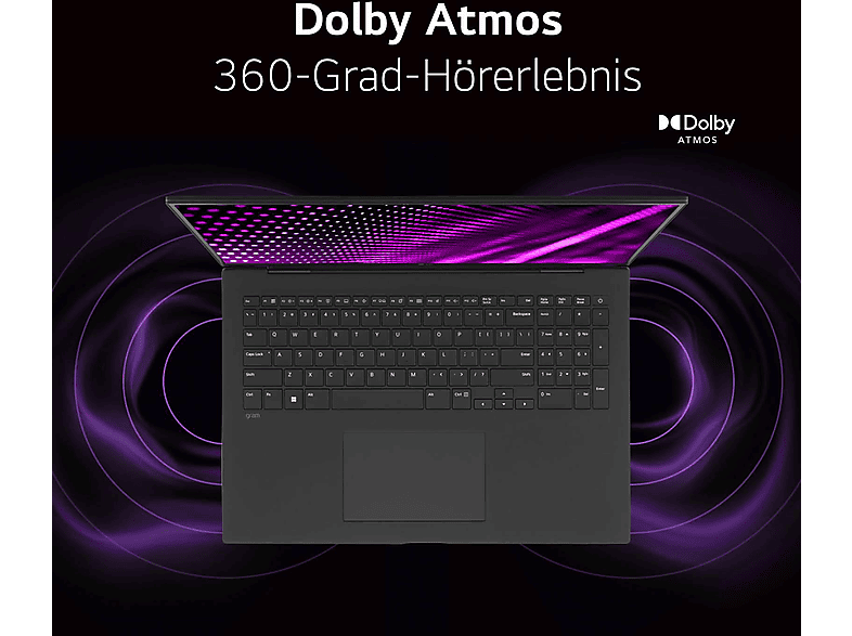 Thumbnail - LG gram 17Z90S-G.AA79G - 17 Zoll Intel® Core™ Ultra 7 155H 16 GB 1 TB Arc™ GPU Windows 11 Home