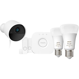 PHILIPS Hue Secure Starter-Set mit Kamera