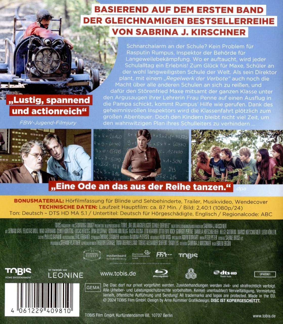 DVD-Box mit einem Filmplakat mit mehreren Schauspielern und Text.