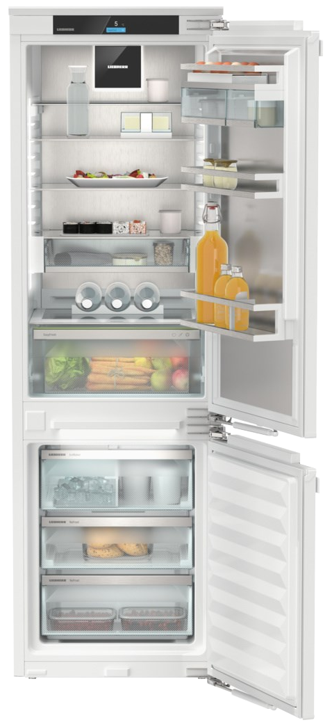 LIEBHERR ICNci 5173 Beépíthető kombinált hűtőszekrény EasyFresh és NoFrost funkciókkal