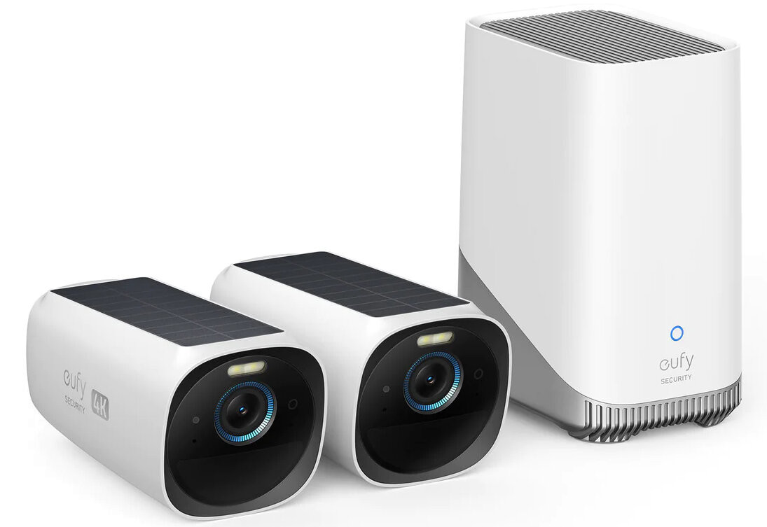 Bezprzewodowy system kamer bezpieczeństwa EUFY eufyCam 3 (2+1)