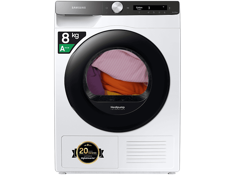 Beko DRXS823A Asciugatrice Slim a Pompa di Calore Classe