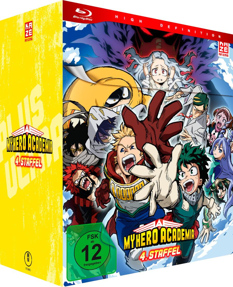 My Hero Academia Box-Set. Anime-Charaktere auf dem Cover.