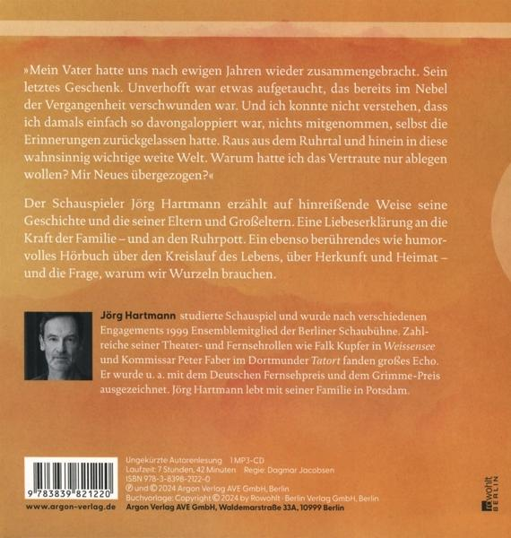 Ein Mann mit grauem Haar und Hemd blickt nachdenklich. Text und Barcode sind sichtbar.