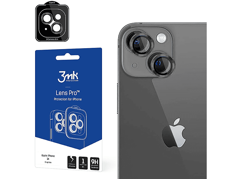 3mk Lens Protection Pro do iPhone 14 graphite – zdjęcie 3