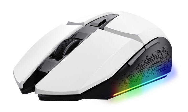 Czarny zestaw słuchawkowy z mikrofonem, kwadratowy detal na pałąku.