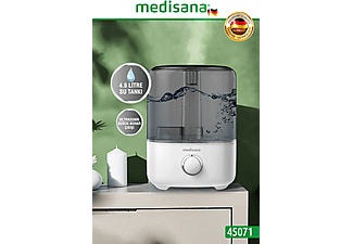 MEDISANA 45071 Aroma Fonksiyonlu 4.5L Buharlı Hava Nemlendirme Cihazı_4