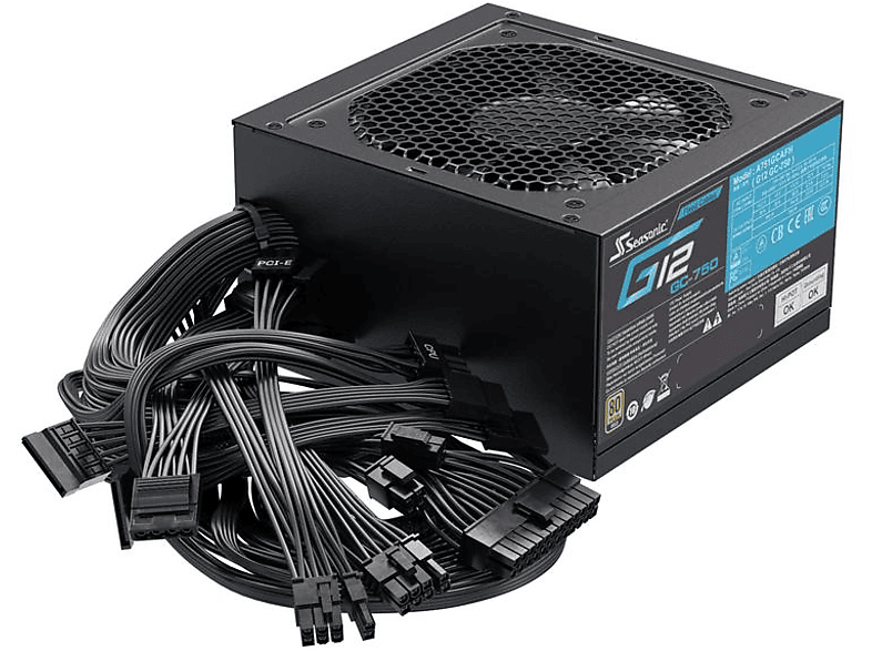 SEASONIC G12-GC-750 Netzteil ATX-Format, Schwarz