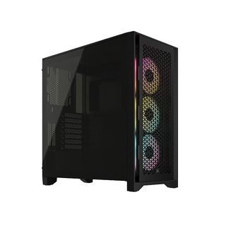 CORSAIR iCUE 4000D RGB Airflow - Case per PC (Black)