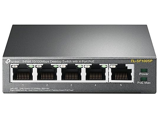 TP-LINK TL-SF1005P - Heimgebrauch (Mehrfarbig)