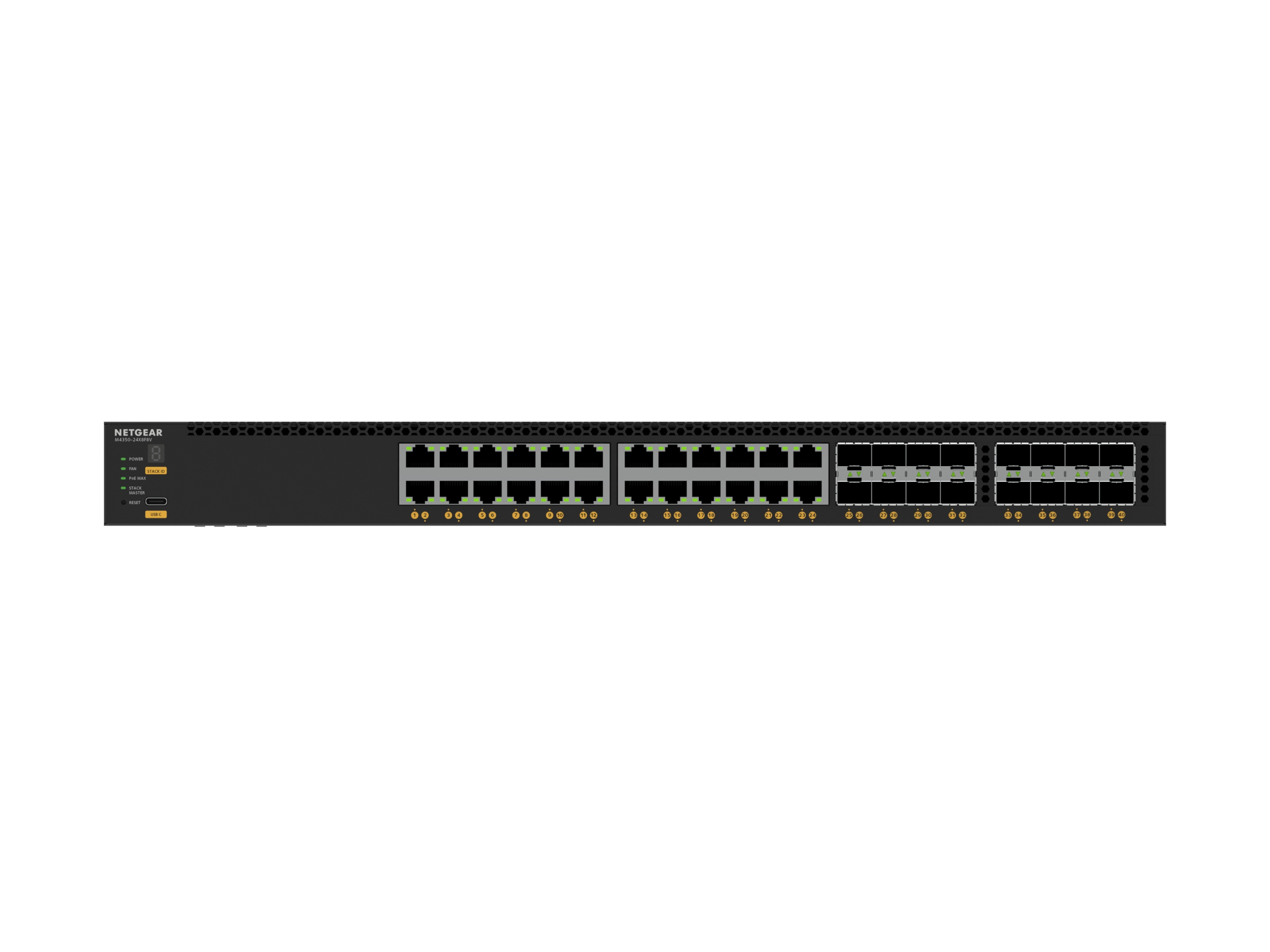 NETGEAR XSM4340V-100NES - Heimgebrauch (Schwarz)