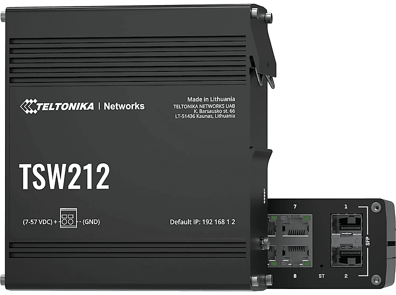 TELTONIKA TSW212000000 - (Schwarz)