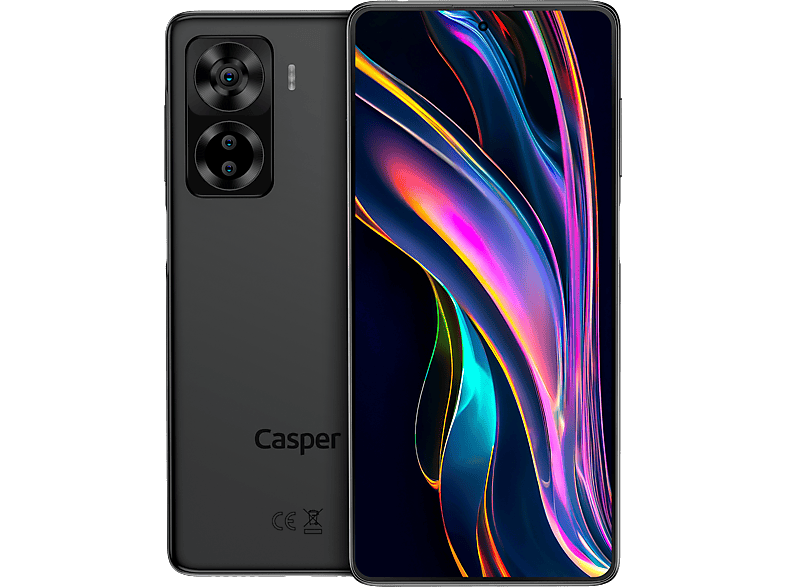 CASPER Via X40 8 GB/256 GB Akıllı Telefon Gece Si̇yahı