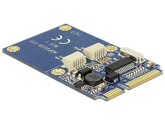 DELOCK 95242 MINI-PCI-EXPRESS CARD - Carte réseau (miniPCIe de taille complète)