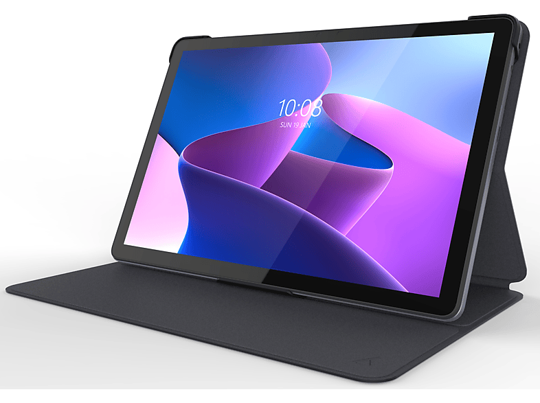 LENOVO Tab M10 3. Nesil İçin Folio Tablet Kılıfı Gri_1