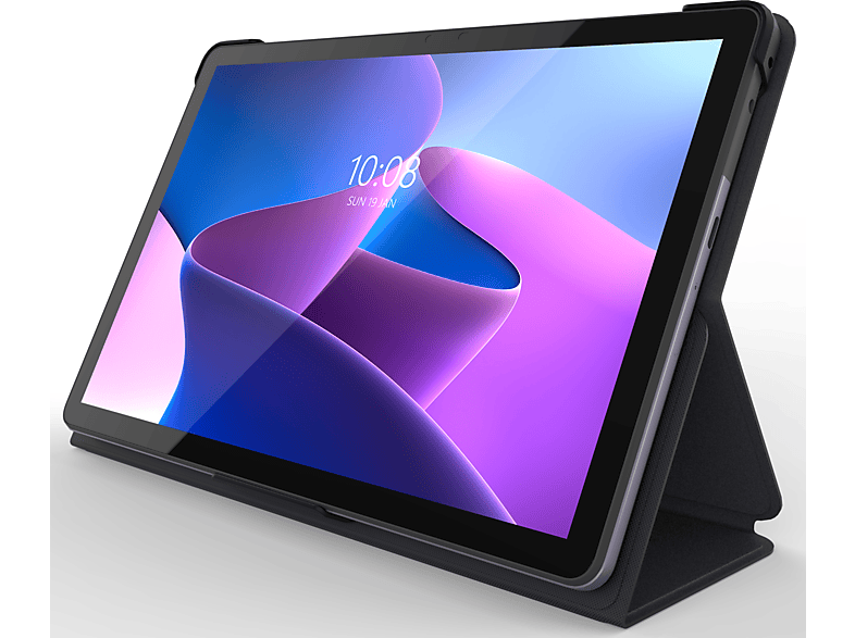 LENOVO Tab M10 3. Nesil İçin Folio Tablet Kılıfı Gri_2